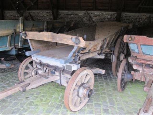 Polderwagen met afneembare zijborden, Karrenmuseum Essen